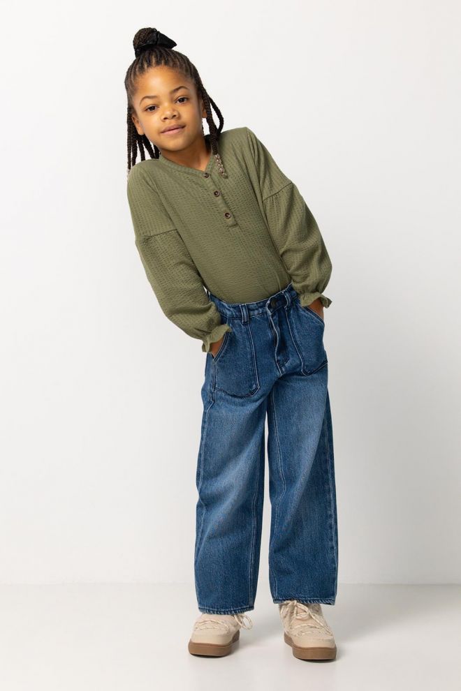 Noppies Kids Langarmshirt Prattville - Olivine