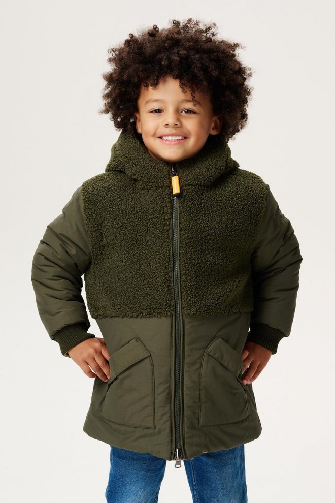 Noppies Kids Winter jacke Lecce - Reversible - Forest Night