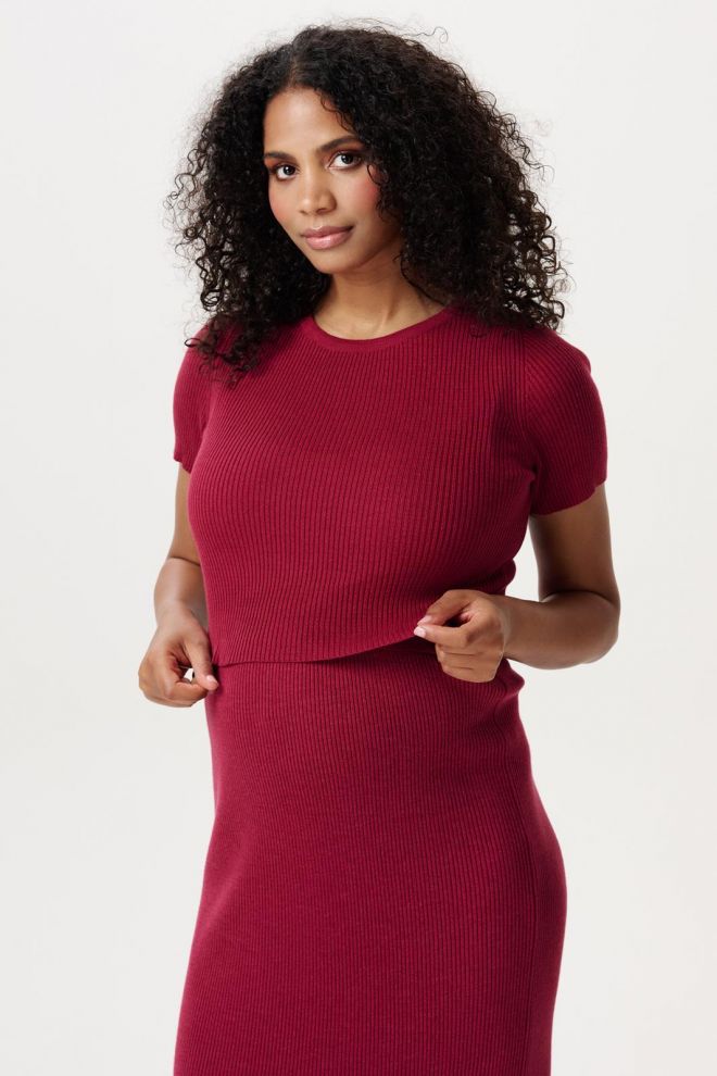 Noppies Maternity Still-Top - Tibetan Red