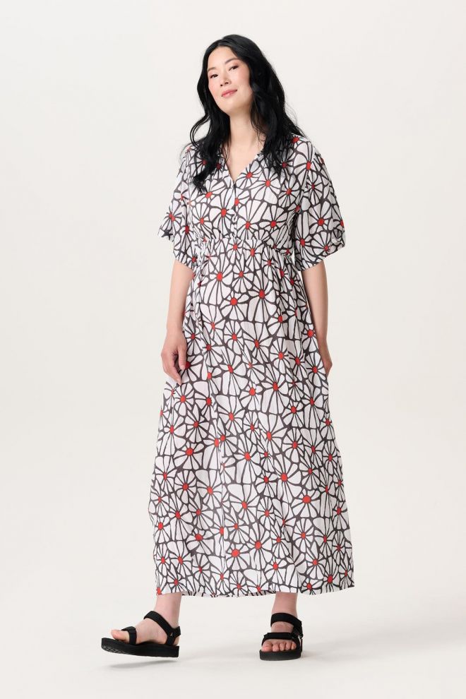 Noppies Maternity Still-Kleid all over print - Three Color Flower