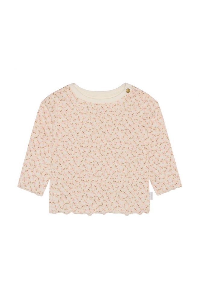 Noppies Baby Longsleeve all over print - Egret