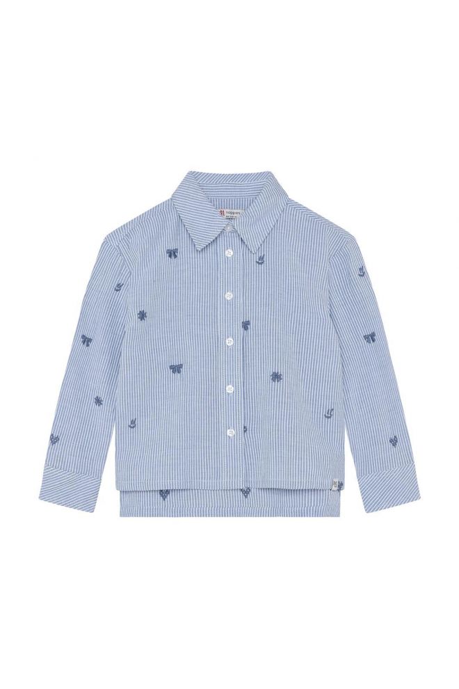 Noppies Kids Bluse stripe - Light Blue
