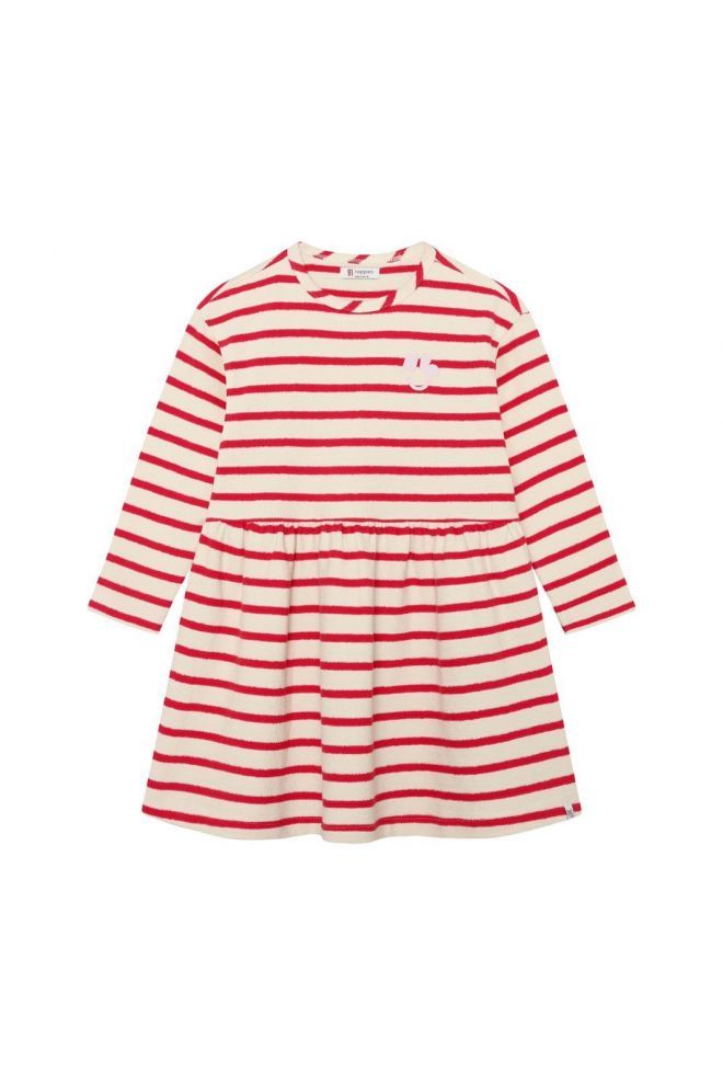 Noppies Kids Jurk stripe - Bone White