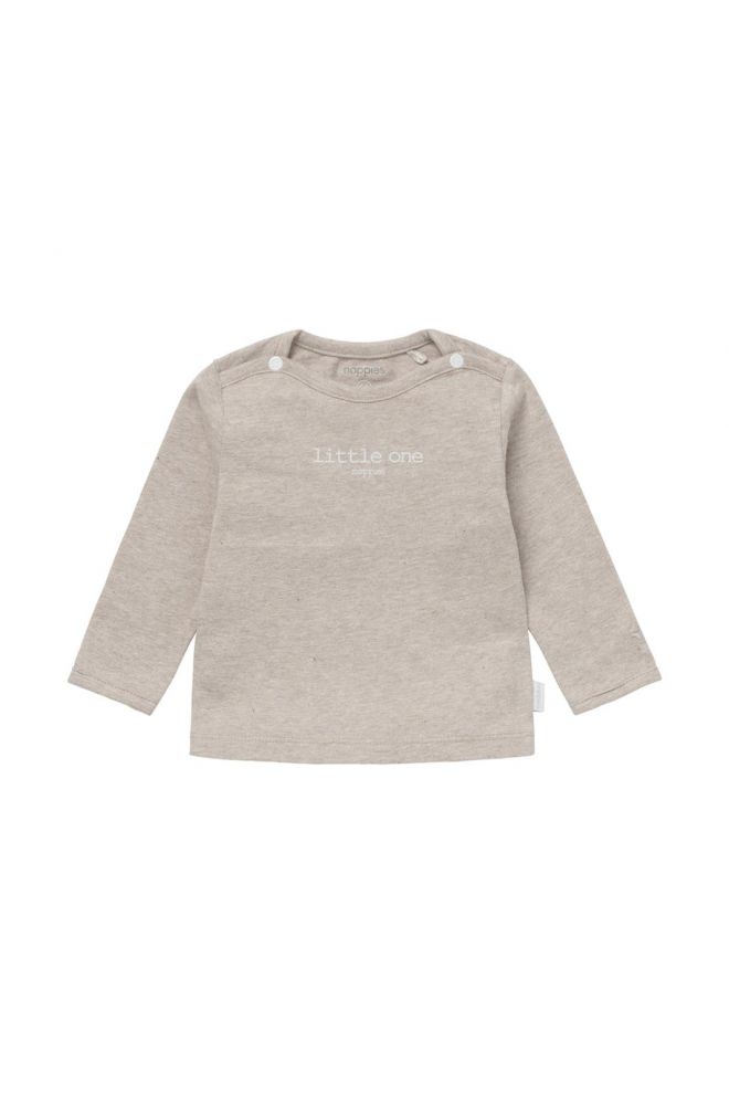 Noppies Baby T-shirt manches longues Hester - Taupe Melange
